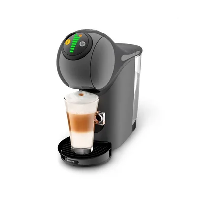 Кафе машина Krups KP243B10 Genio S, 1500 W, налягане на помпата 15 бара, антрацит