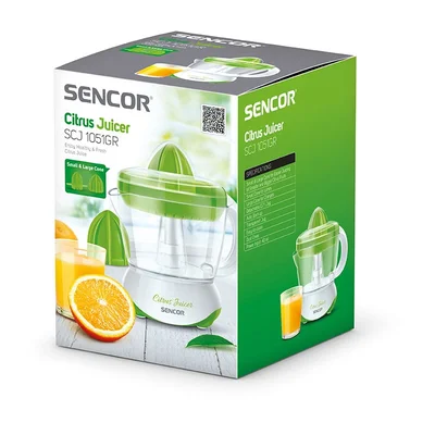 Сокоизстисквачка Sencor SCJ 1051GR, с кана, 40 W