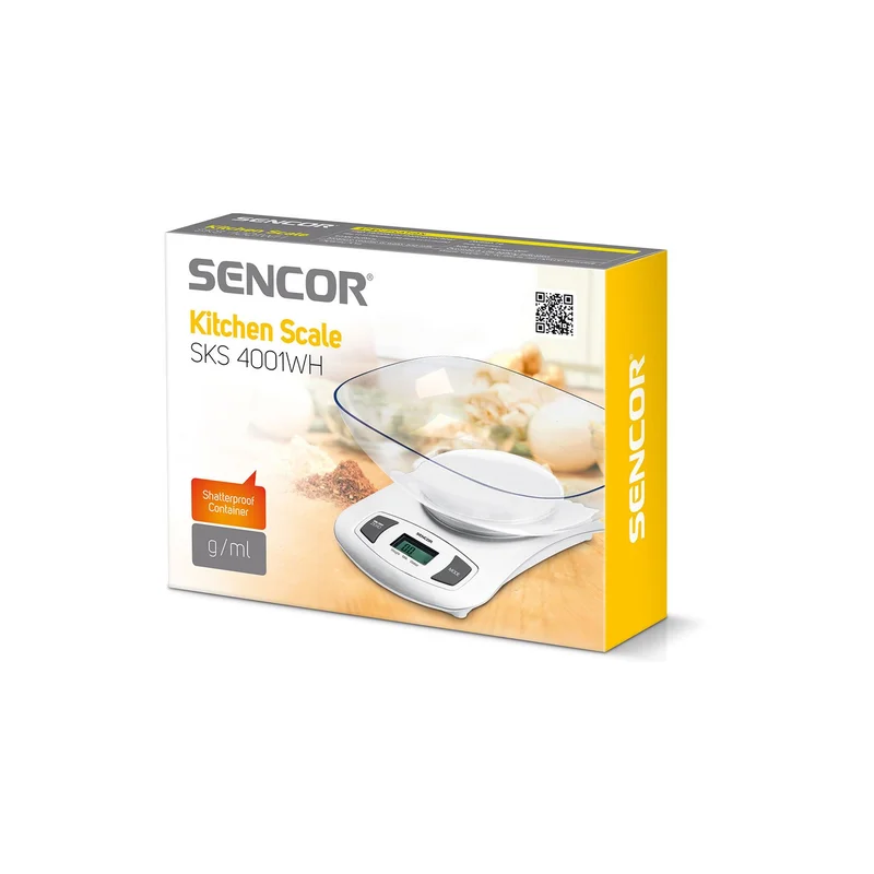 Кухненска везна Sencor SKS 4001WH, с купа