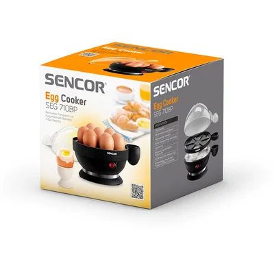 Уред за варене на яйца Sencor SEG 710BP, до 7 броя, 220V