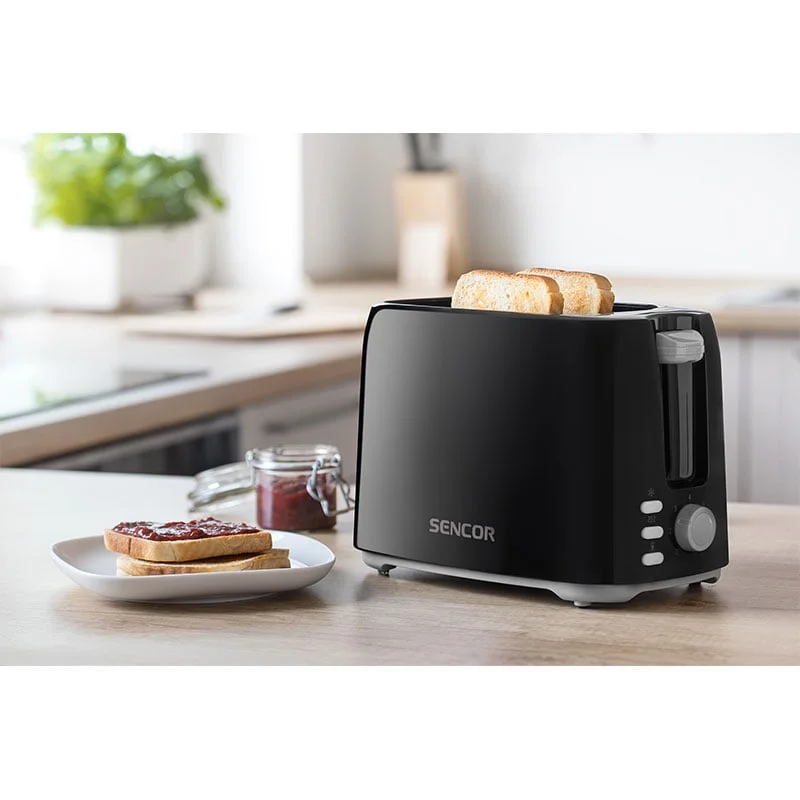 Тостер Sencor STS 2607BK, 750 W, черен, 220V