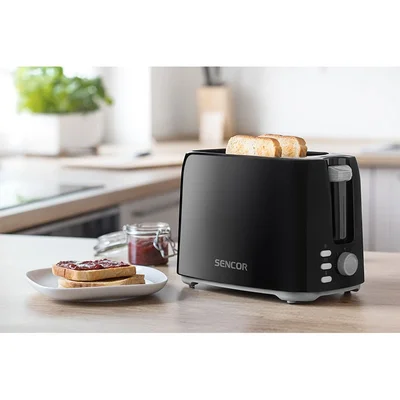 Тостер Sencor STS 2607BK, 750 W, черен, 220V