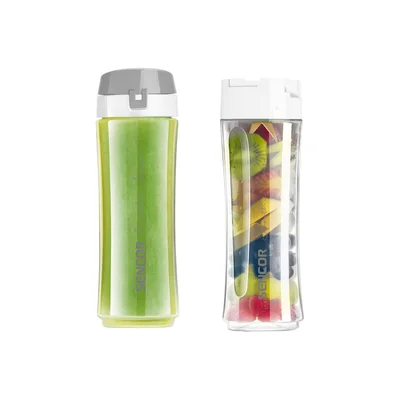 Шейкър Sencor Smoothie, 500 W, 0.6 L, бял, 220V