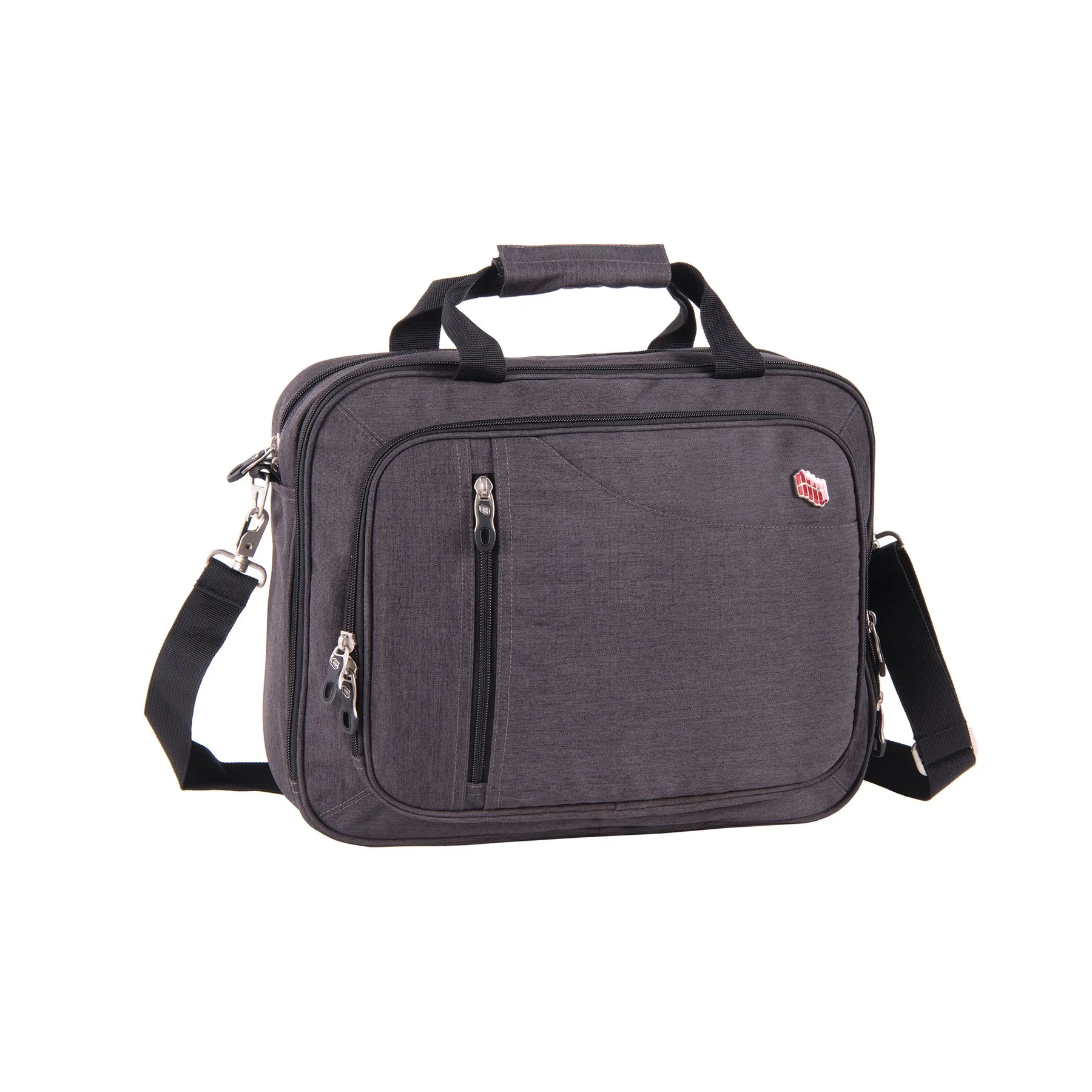 Чанта за лаптоп Pulse Casual Cationic, 15.6'', тъмносива