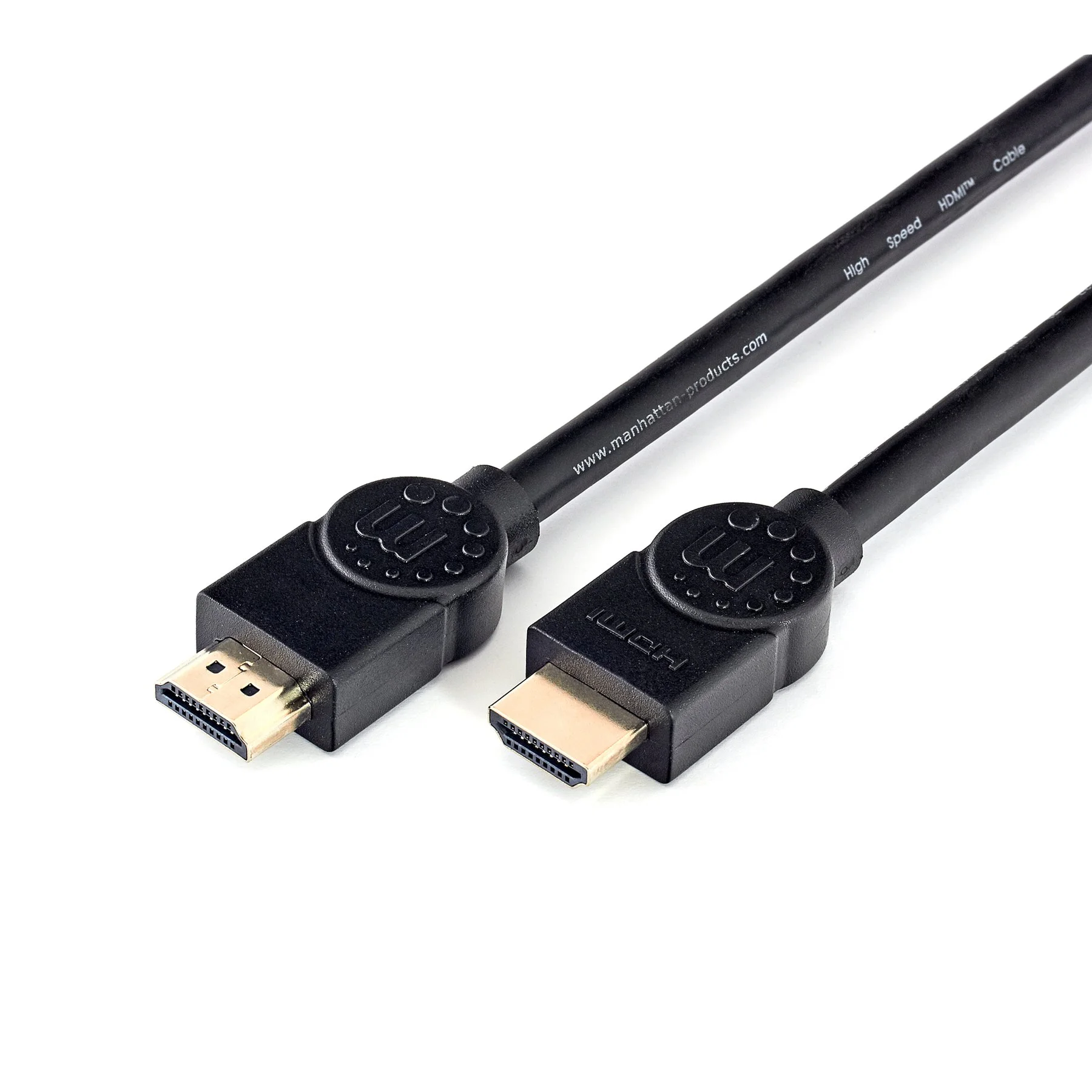 Кабел Manhattan, HDMI Male/HDMI Male, 10 m