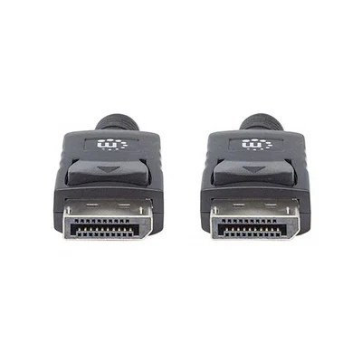 Кабел Manhattan DisplayPort Male/DisplayPort Male, 2 m, черен