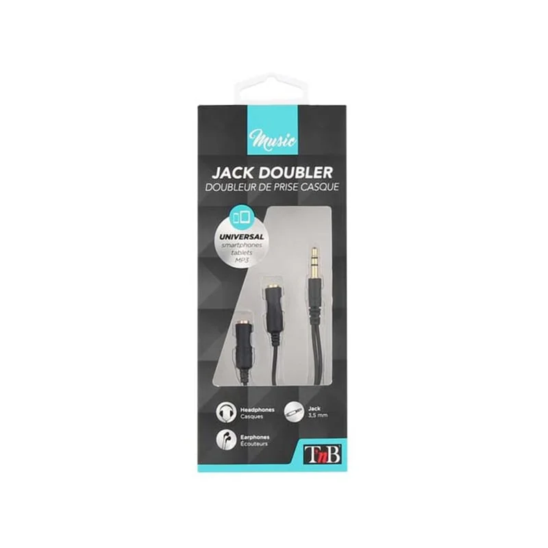 Разклонител TNB, 3.5 mm male/2 х 3.5 mm female
