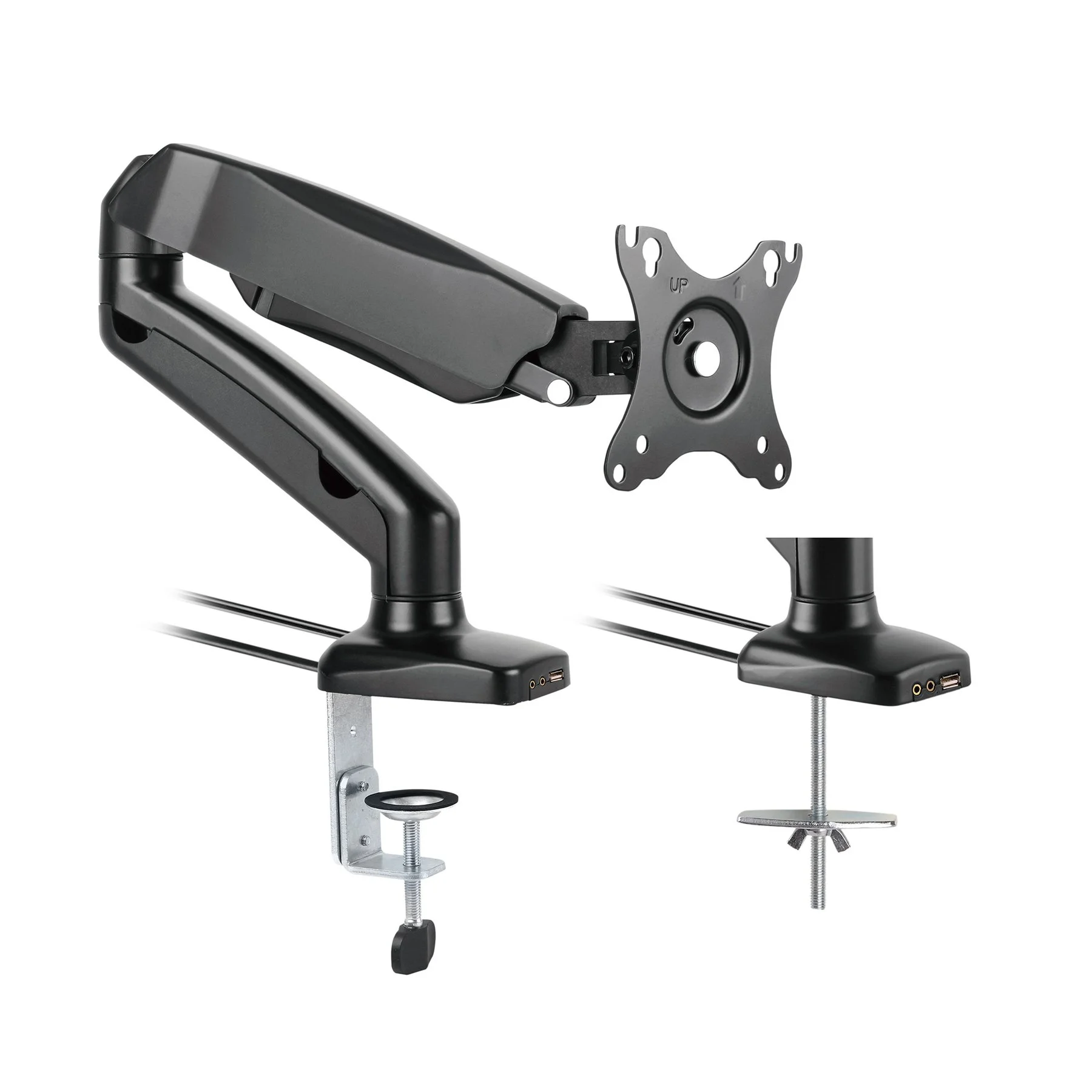 Стойка за монитор Lumi LDT13-C012U, 13'' - 27'', максимално тегло 6.5 kg, черна