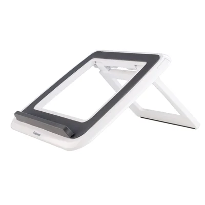 Стойка за лаптоп Fellowes I-Spire, охлаждаща, до 17'', бяла