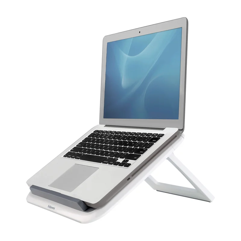 Стойка за лаптоп Fellowes I-Spire, охлаждаща, до 17'', бяла