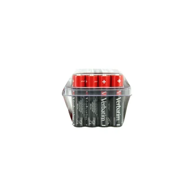 Алкална батерия Verbatim, AAA, 1.5 V, 24 броя