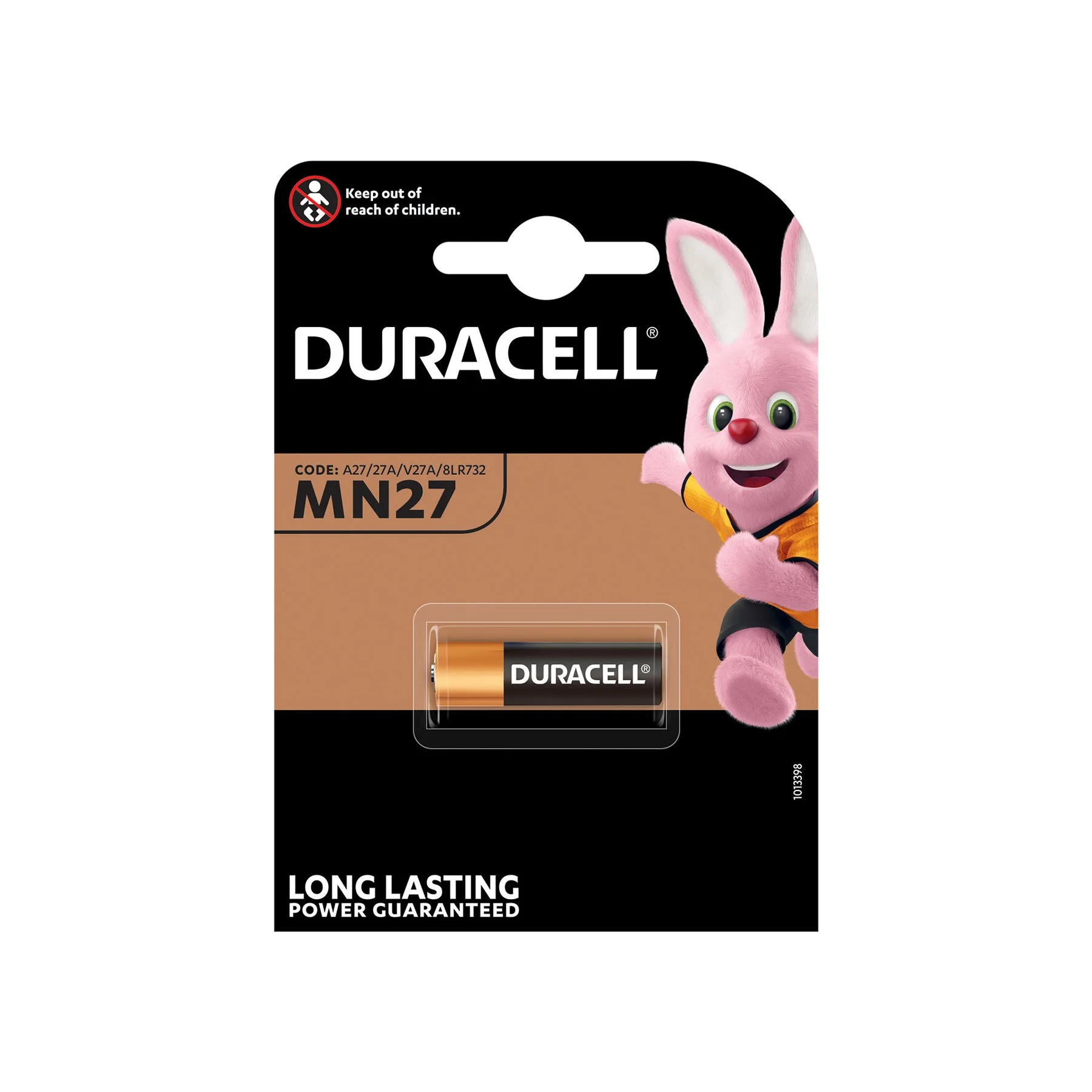 Алкална батерия Duracell MN27, 12 V