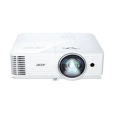 Проектор Acer S1286H, късофокусен, DLP, 3500 lm, 1024 x 768, HDMI, VGA, 4:3, 220 Watt, 3.1 kg, бял
