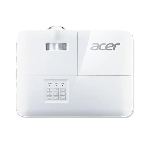 Проектор Acer S1286H, късофокусен, DLP, 3500 lm, 1024 x 768, HDMI, VGA, 4:3, 220 Watt, 3.1 kg, бял