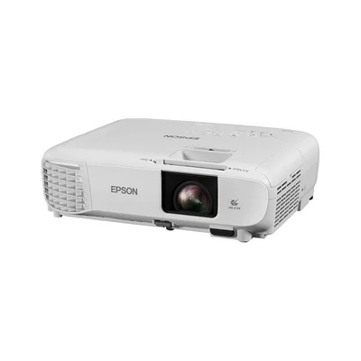 Проектор Epson EB-FH06, 3LCD, 3500 lm, 1920 x 1080, HDMI, VGA, USB, 16:9, 2.7 kg, бял