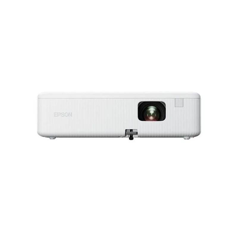 Проектор Epson CO-W01, 3LCD, 3000 lm, 1280 x 800, HDMI, USB, UHE 188 Watt, ниво на шум 38 dB, 2.4 kg, бял