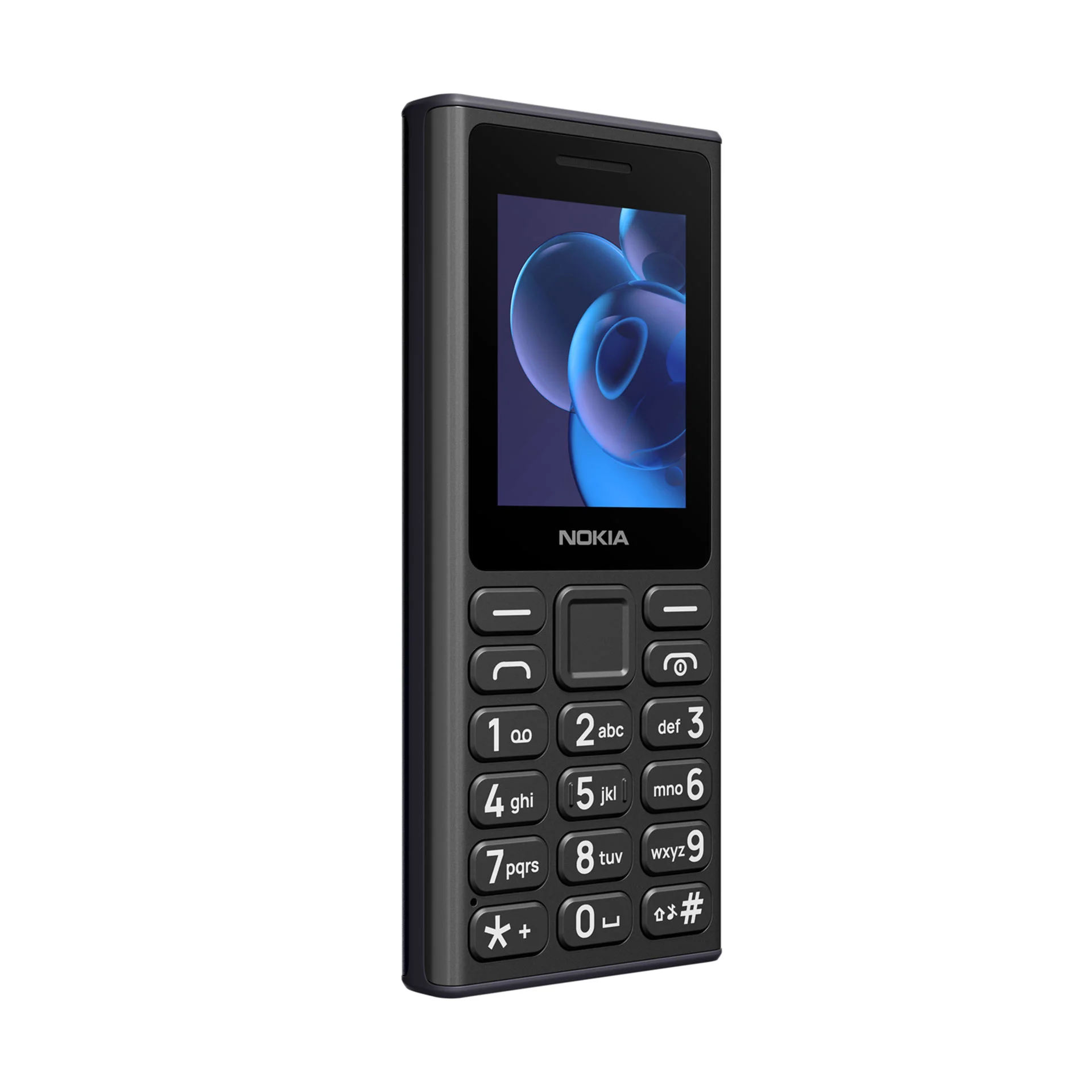Мобилен телефон Nokia 110, 2'', 4 MB, 4 MB RAM, с фенерче, черен