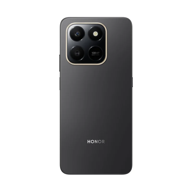 Смартфон Honor X7D, 128 GB, 6 GB RAM, 108 MP камера, 6500 mAh, 6.77'', черен