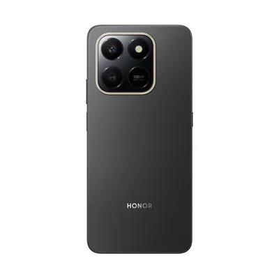 Смартфон Honor X7D, 128 GB, 6 GB RAM, 108 MP камера, 6500 mAh, 6.77'', черен
