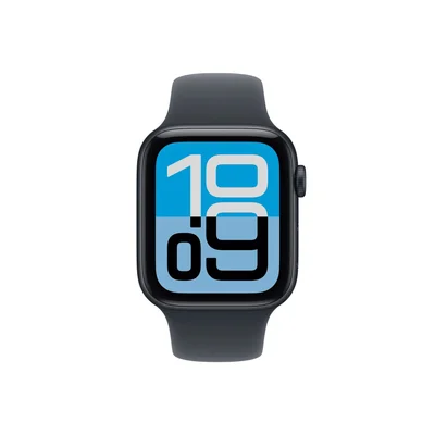 Смарт часовник Apple Watch SE, 1.78'', 44 mm, M/L, тъмносив