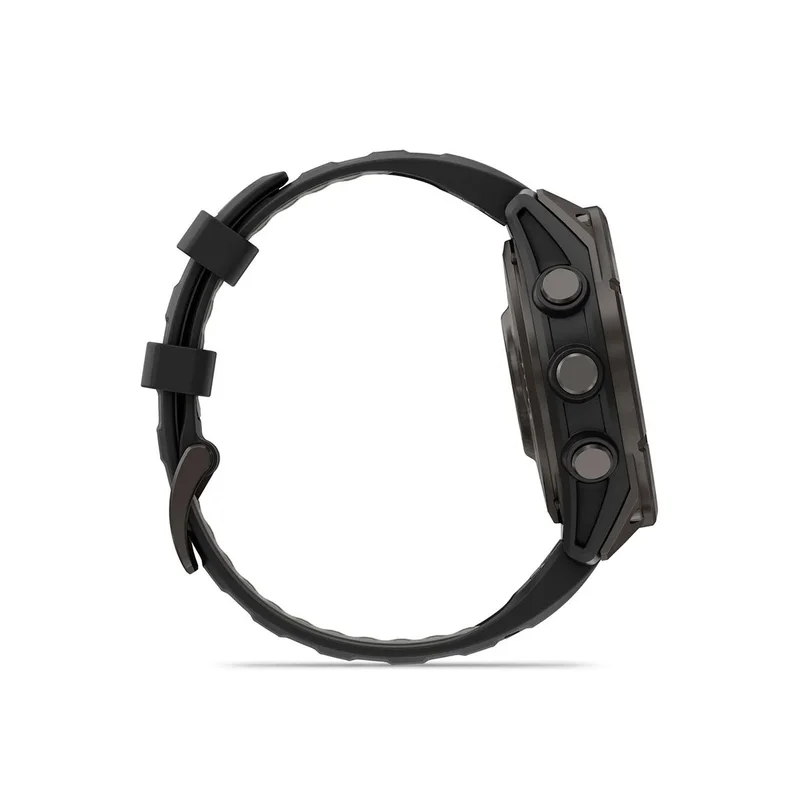 Смарт часовник Garmin Fenix 8, 1.4'', 47 mm, сиво-черен