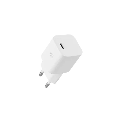 Зарядно за телефон TNB, с USB Type C кабел, 20 W, бяло