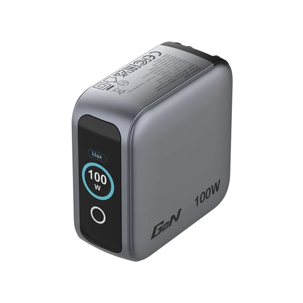 Зарядно устройство Verbatim Mini, GaN, 100 W