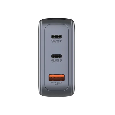 Зарядно устройство Verbatim Mini, GaN, 100 W