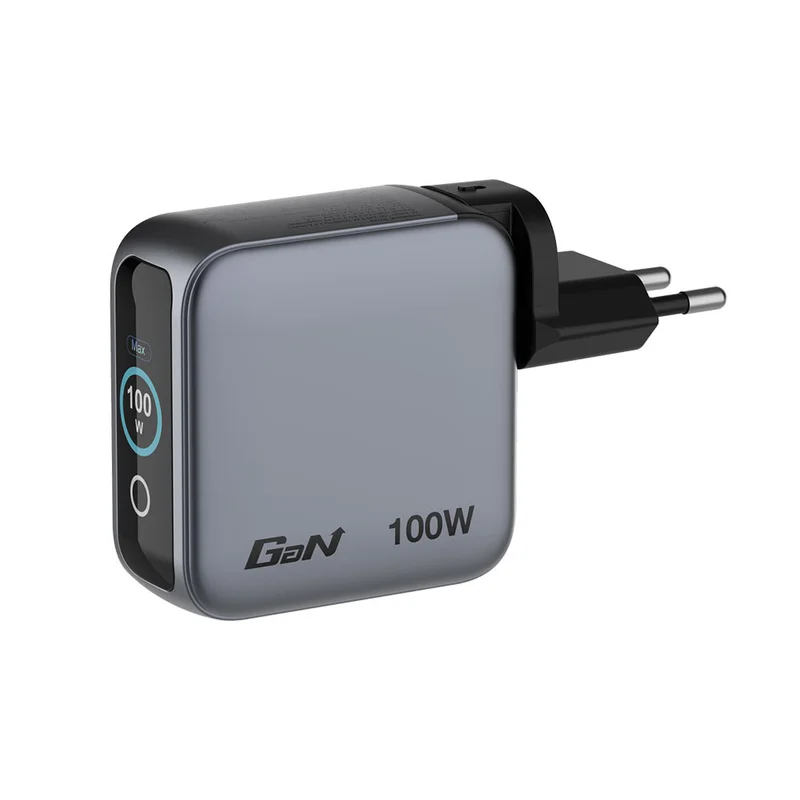 Зарядно устройство Verbatim Mini, GaN, 100 W