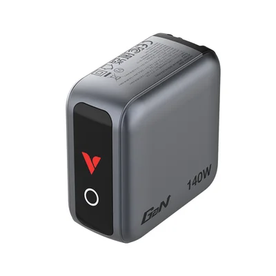 Зарядно устройство Verbatim Mini, GaN, 140 W