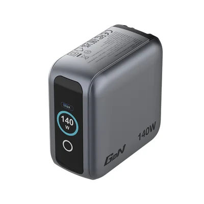 Зарядно устройство Verbatim Mini, GaN, 140 W