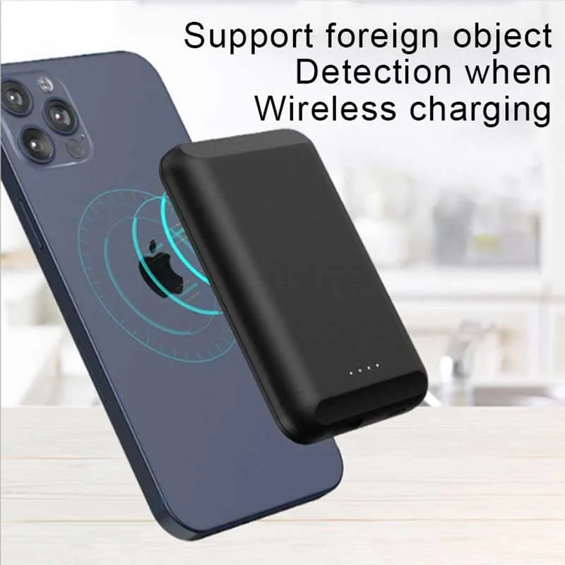 Външна батерия Wesdar S293, 5000 mAh, черна
