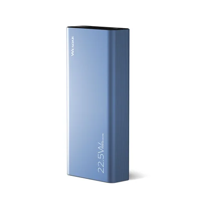 Външна батерия Wesdar S301, 20000 mAh, синя