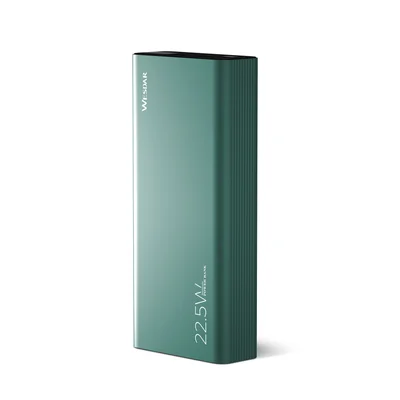 Външна батерия Wesdar S301, 20000 mAh, зелена