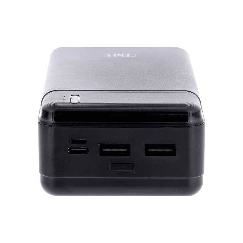 Външна батерия TNB, 30000 mAh, Micro USB, черна