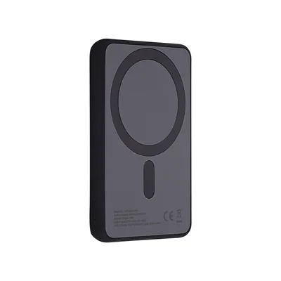 Външна батерия TNB Magsafe 20 W, 5000 mAh,, USB Type-C, черна