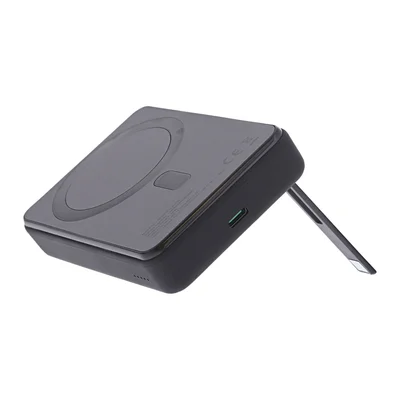 Външна батерия TNB Magsafe, 20 W, 10000 mAh, USB Type-C, черна