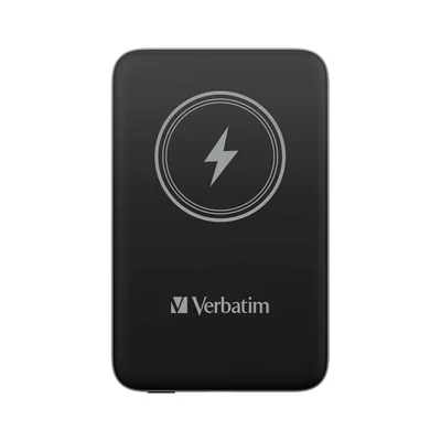 Външна батерия Verbatim Charge 'n' Go, магнитна, 10000 mAh, USB Type-C, черна