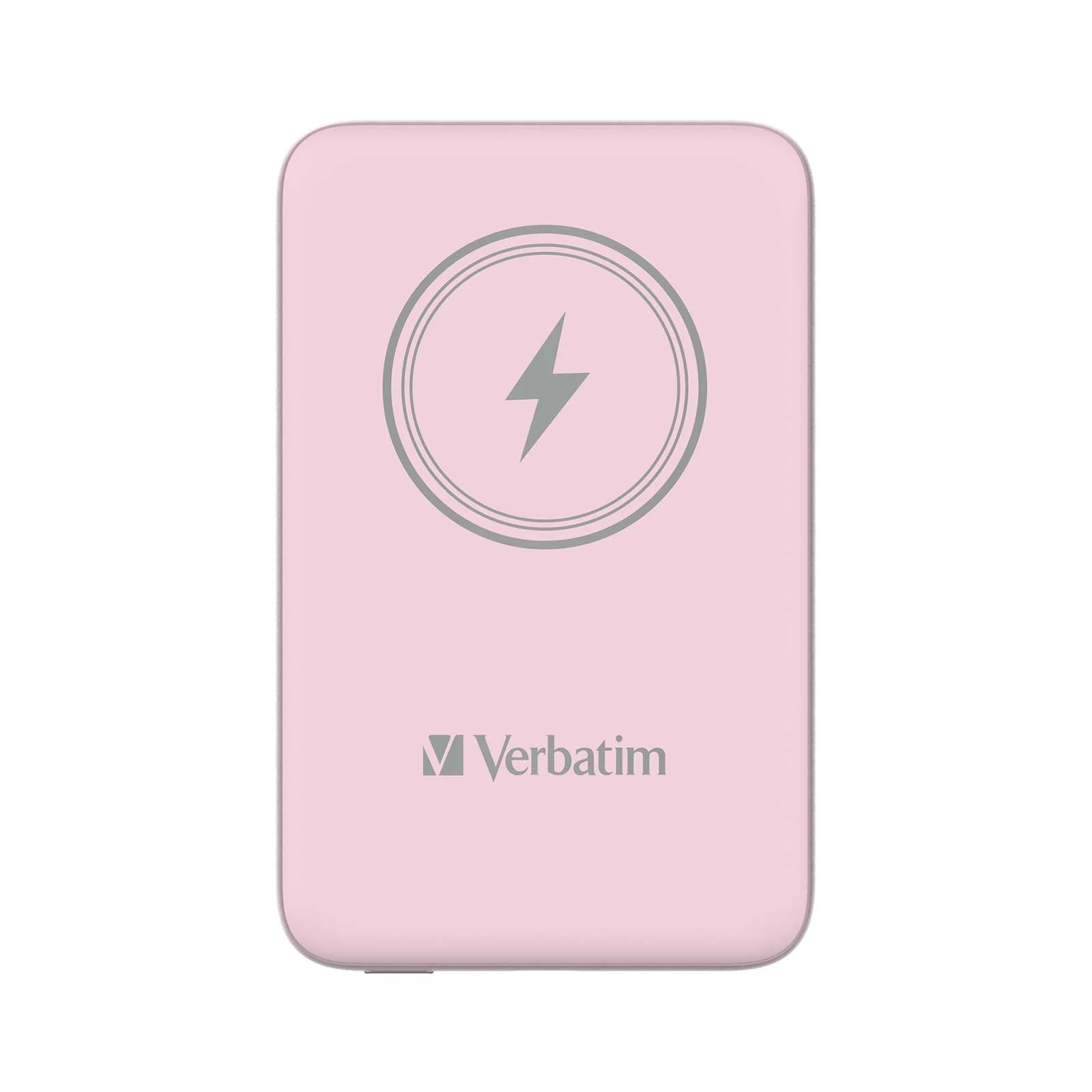 Външна батерия Verbatim Charge 'n' Go, магнитна, 10000 mAh, USB Type-C, розова