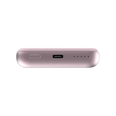 Външна батерия Verbatim Charge 'n' Go, магнитна, 10000 mAh, USB Type-C, розова