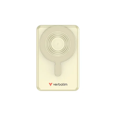 Външна батерия Verbatim Charge'n'Go, с дисплей, 10000 mAh, златиста