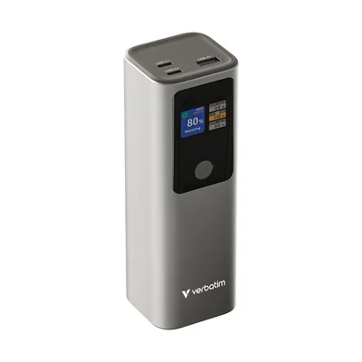 Външна батерия Verbatim Charge'n'Go, 27000 mAh, 183 W
