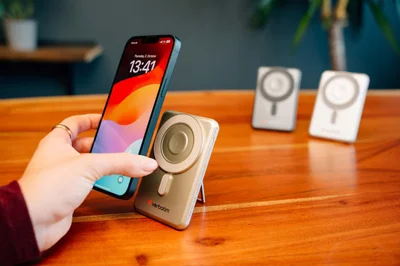Външна батерия Verbatim Charge'n'Go, магнитна, 5000 mAh, златиста