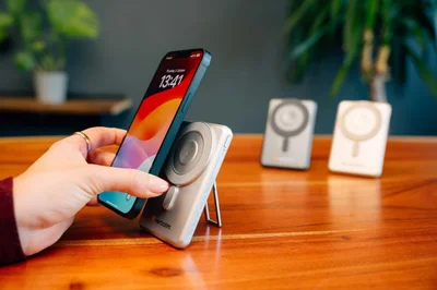 Външна батерия Verbatim Charge'n'Go, магнитна, 5000 mAh, сребриста