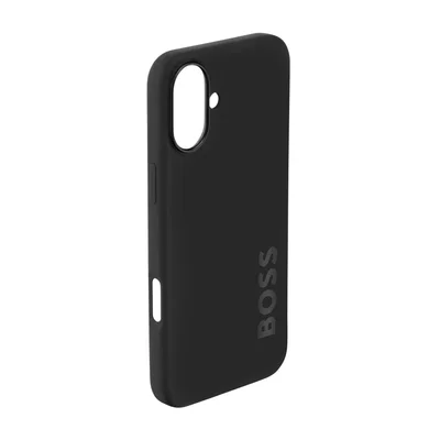 Hugo Boss Калъф за телефон, за iPhone 16 Plus, черен