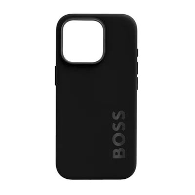 Hugo Boss Калъф за телефон, за iPhone 16 Pro, черен