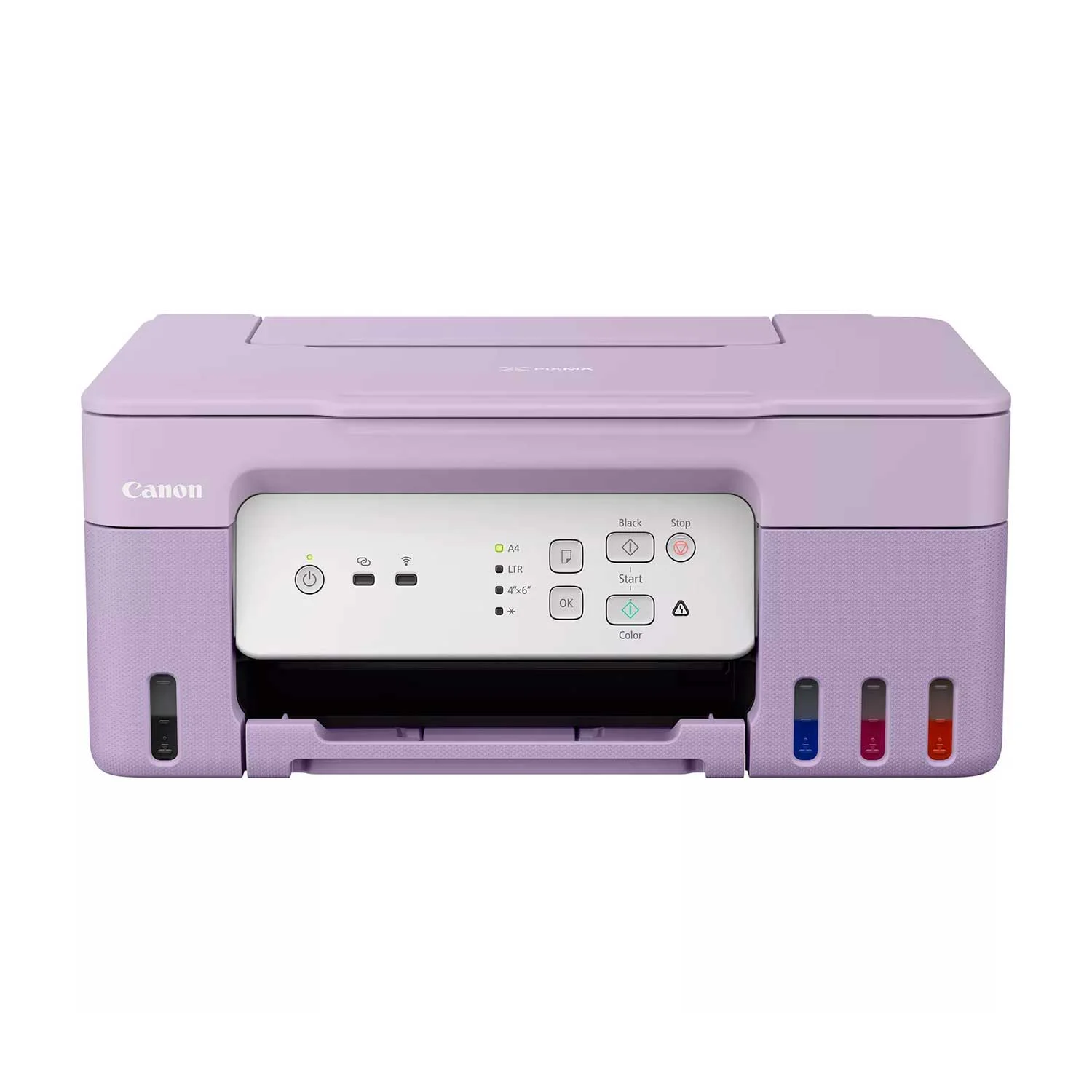 Мастиленоструен принтер Canon Pixma G3430, 3 в 1, А4, Wi-Fi, лилав
