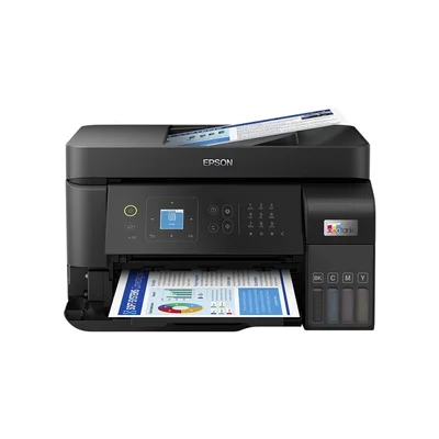 Мастиленоструйно мултифункционално устройство Epson EcoTank L5590, 4 в 1, A4, Wi-Fi