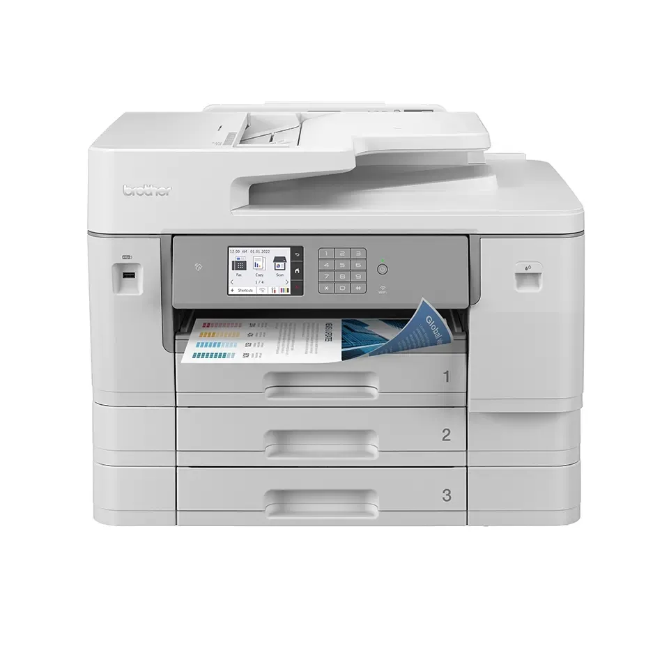 Мастиленоструйно мултифункционално устройство Brother MFC-J6957DW, 4 в 1, A3, Wi-Fi