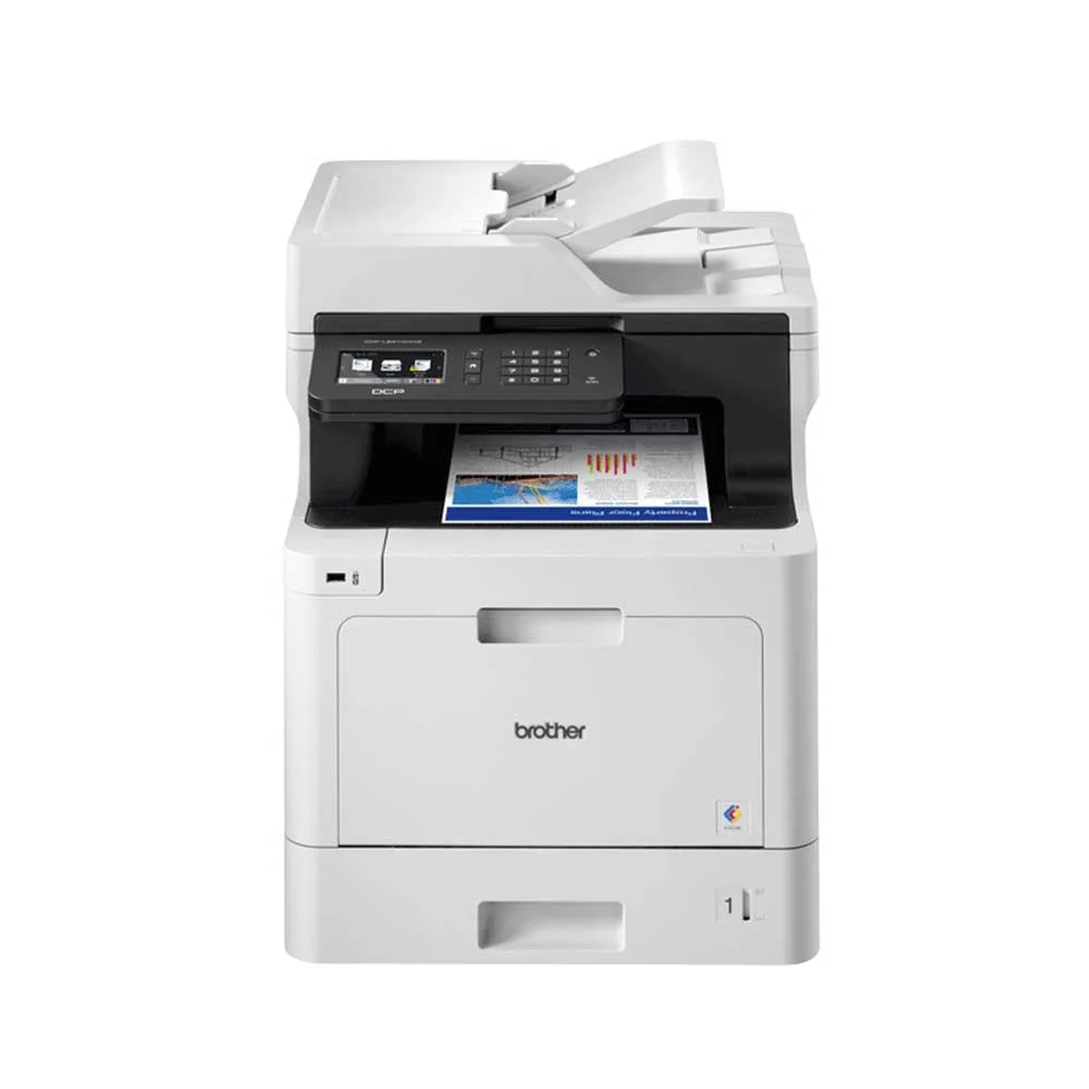 Цветно лазерно мултифункционално устройство Brother DCP-L8410CDW, 3 в 1, Wi-Fi, A4
